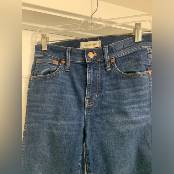 $128 NWOT Madewell Women’s Indigo Wash 9-Inch‎ High Rise Skinny Jeans Denim 26 - Picture 7 of 9